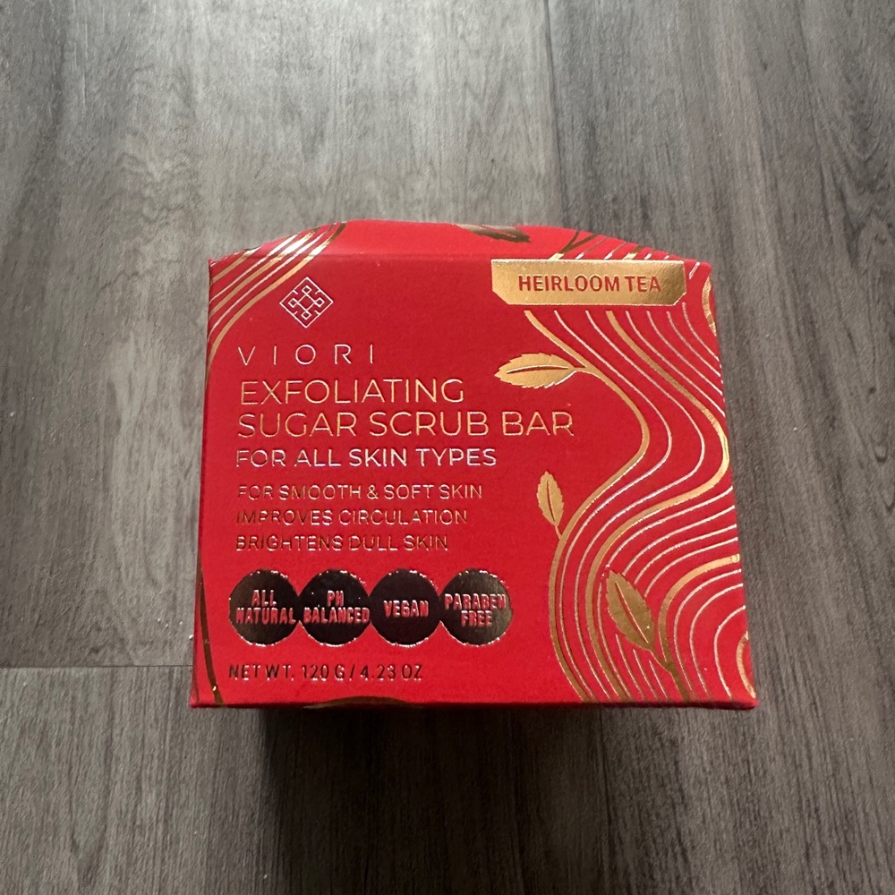 LIMITED EDITION Viori Exfoliating Sugar Scrub Bar
